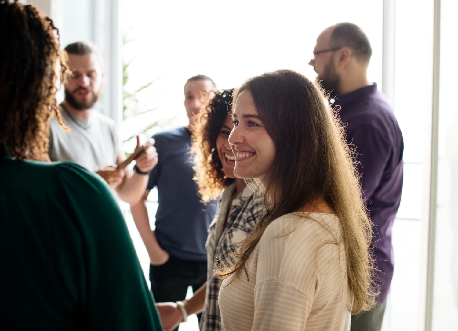happy attendees